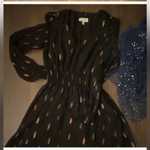 PARIS ATELIER RAINBOW TEAR DROP FLOWY GORG Dress